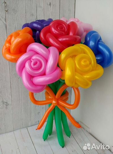 Цветы букет из шаров