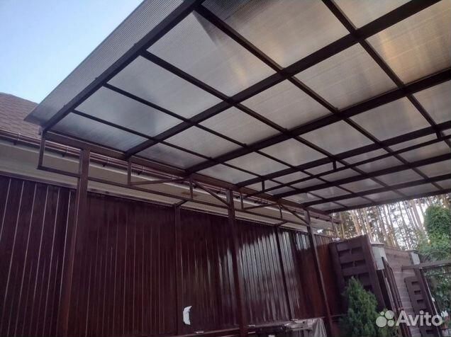 Навесы из поликарбоната под ключ