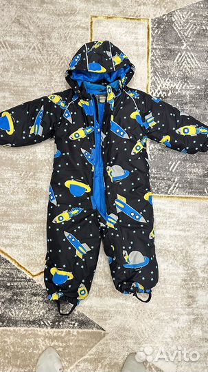 Зимний комбинезон для мальчика 92