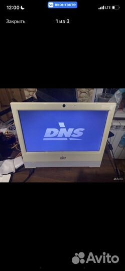 Моноблок hp 120 AIO PC laga 1155