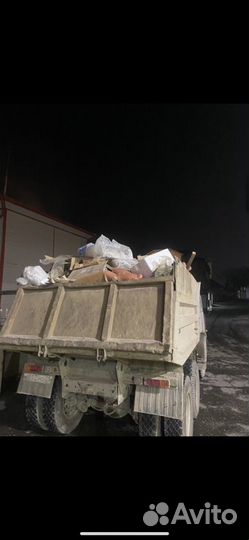 Вывоз строительного мусора камаз самосвал