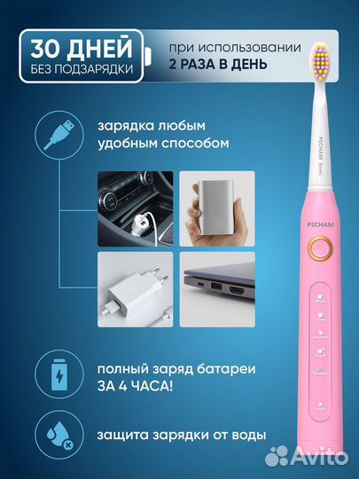 Электрическая зубная щетка