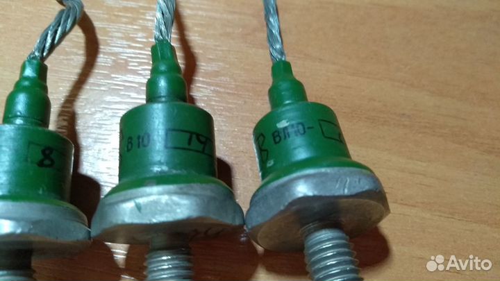 Диоды силовые вл-10 4 шт, Д-242Б 4 шт, дч151-80х