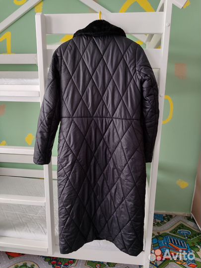 Стеганое пальто