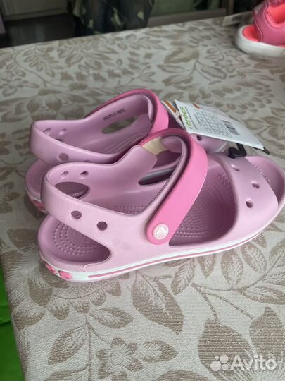 Босоножки детские crocs, 21 размер