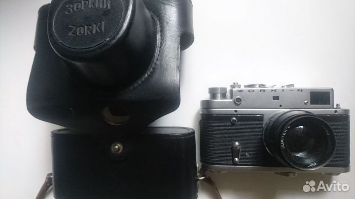 Пленочный фото Зоркий 4 объектив Юпитер