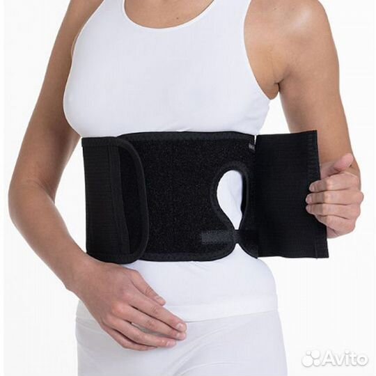 Бандаж послеоперационный с отверстием для стомы K