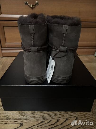 Замшевые сапоги угги lime 39 (40)