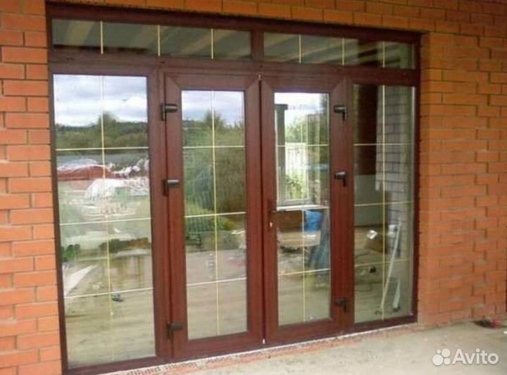 Пластиковые двери / Входная группа