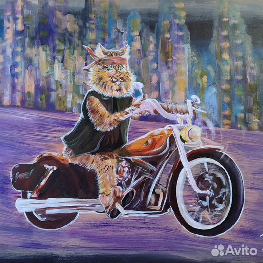 Интерьерная картина ручная работа