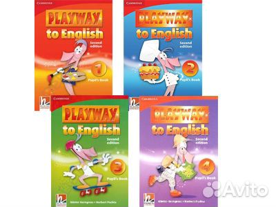 Playway to english 1, 2, 3, 4 Pupils Book