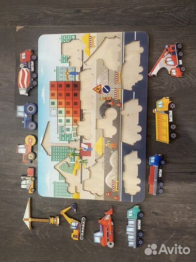 Развивающая доска вкладыши