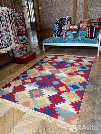 Ковер комнатный безворсовый хлопковый 160х250