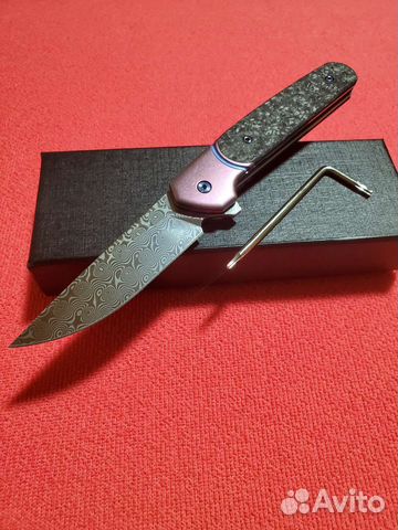 Нож складной дамасск