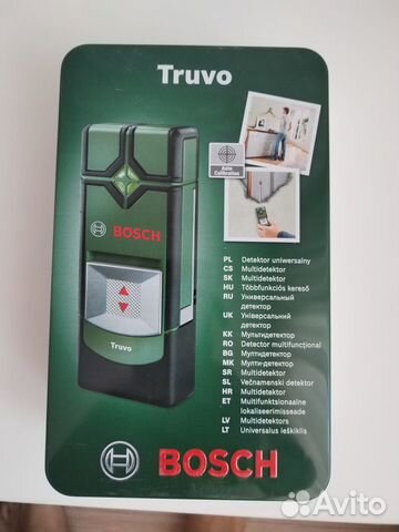 Детектор проводки и металлов Bosch Truvo