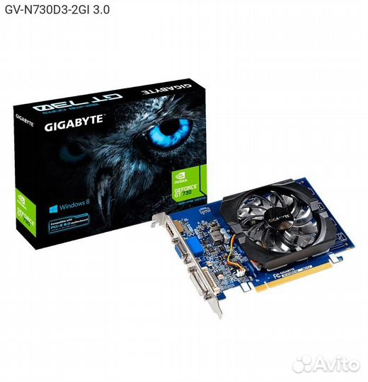 Видеокарта Gigabyte nVidia GeForce GT 730 DDR3 2GB