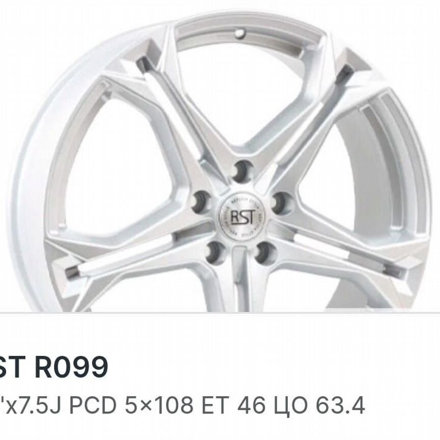 Литые диски RST R099 7.5×R19 5×108