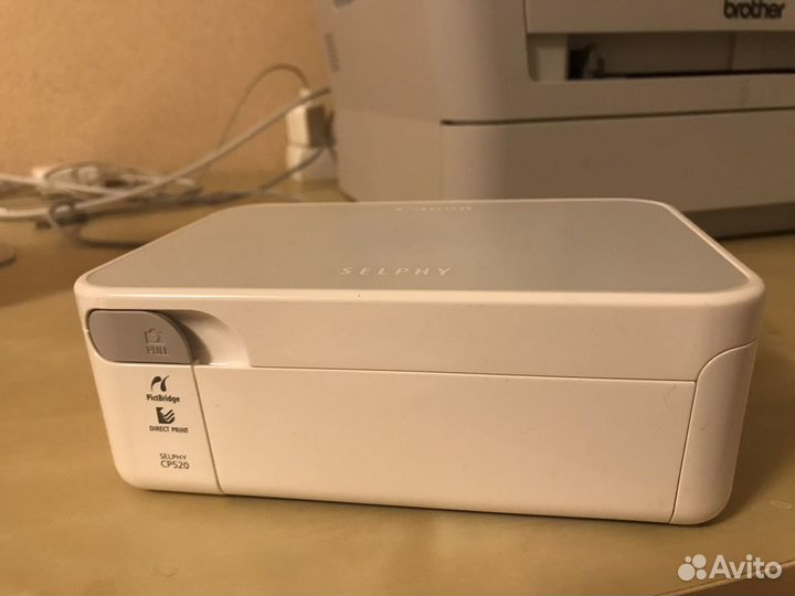 Принтер selphy cp520 compact photo printer
