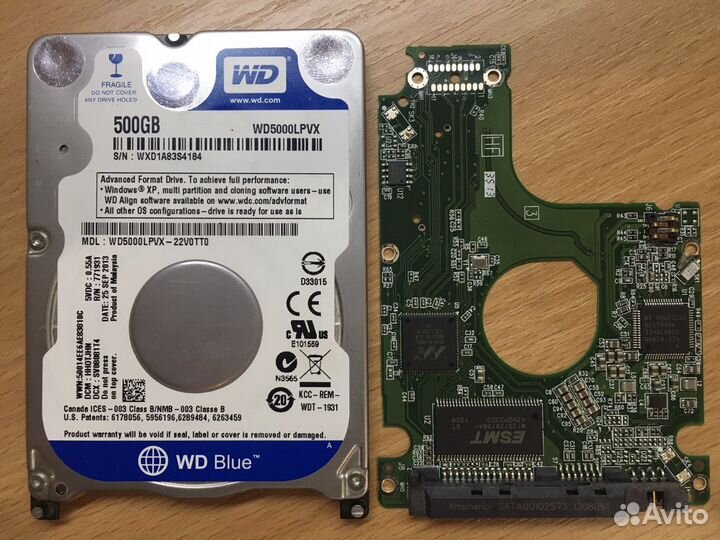 Жесткий диск HDD 2.5