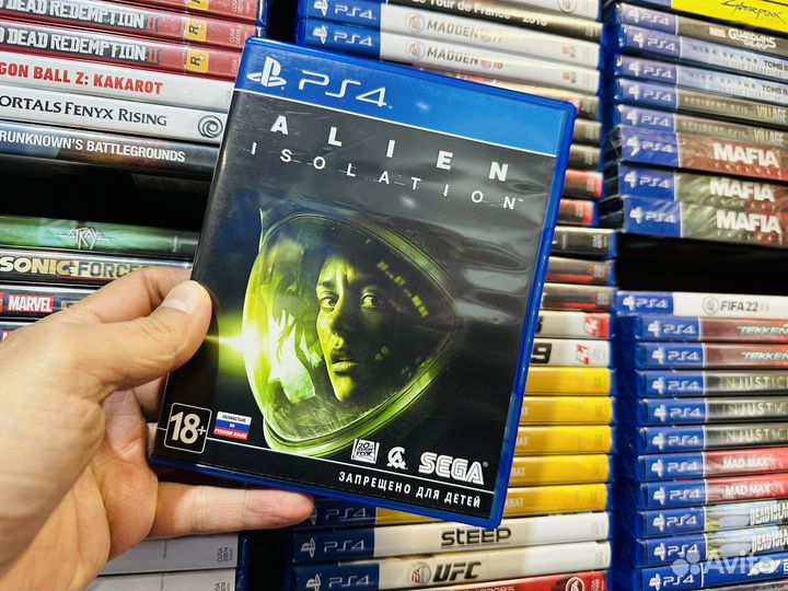Alien isolation ps4 диск
