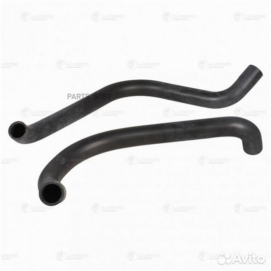 Luzar LPK-0180 Кмпл патрубков охл. для а/м Лада Vesta (15) (epdm 2шт.) (LPK 0180)