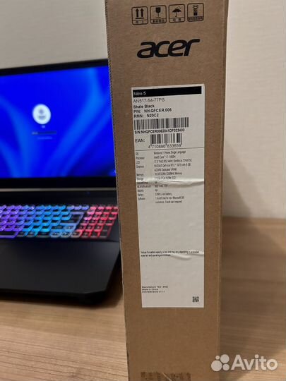 Игровой ноутбук asus 17 rtx3070