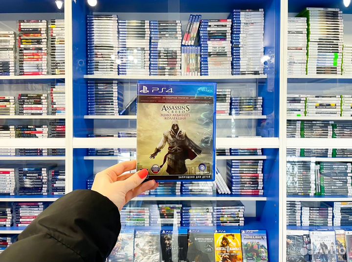 Assassins creed эцио аудиторе коллекция ps4