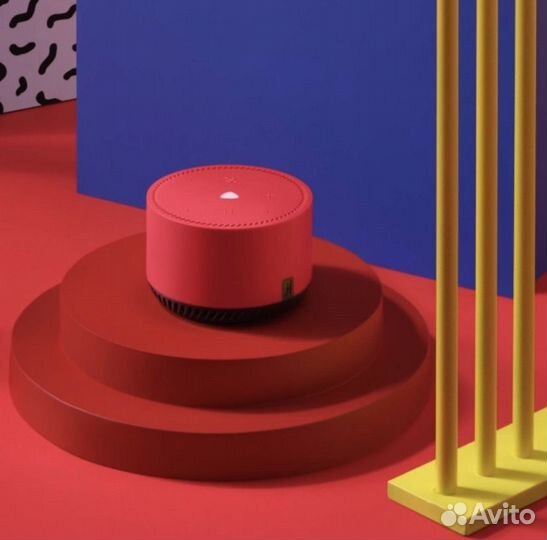 Умная колонка Яндекс Станция Лайт, красный чили