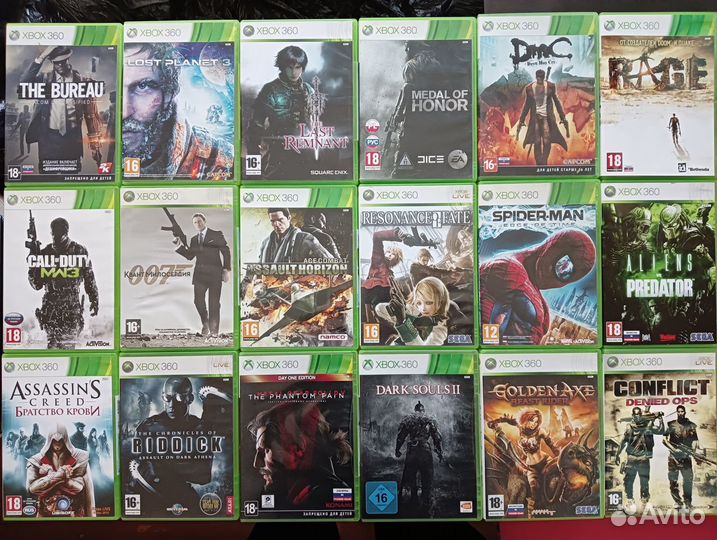 Игры диски Xbox 360 Лицензионные