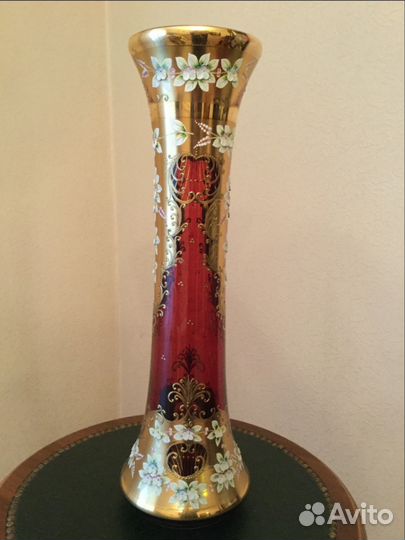 Богемия красное стекло