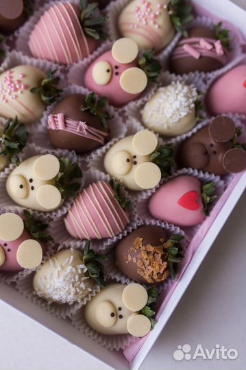 Клубника в шоколаде набор 