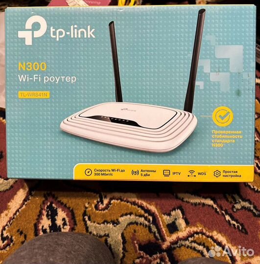 Wifi Роутер TP link n300 TL-WR841N