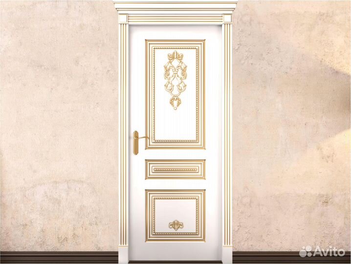 Дверь межкомнатная массив. Доставка и установка