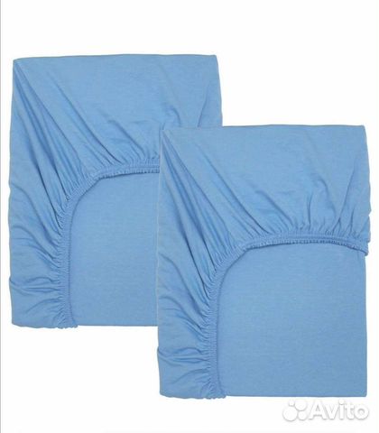 Простынь на резинке IKEA 120х60