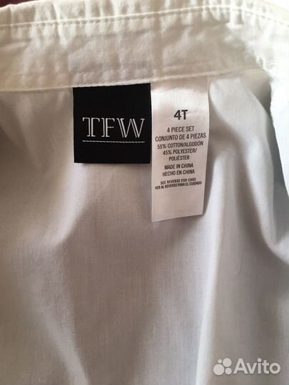 Рубашка жилетка галстук