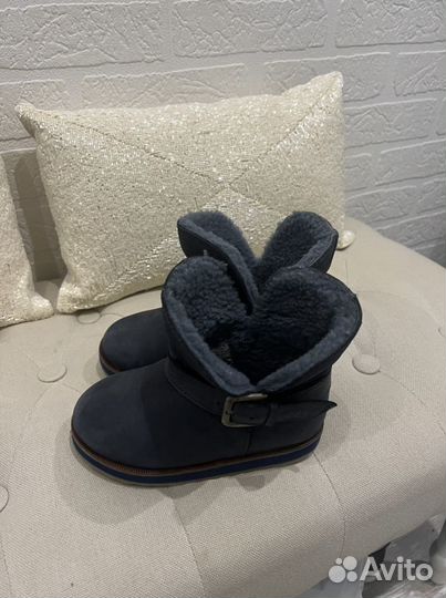 Zara kids ботинки зимние