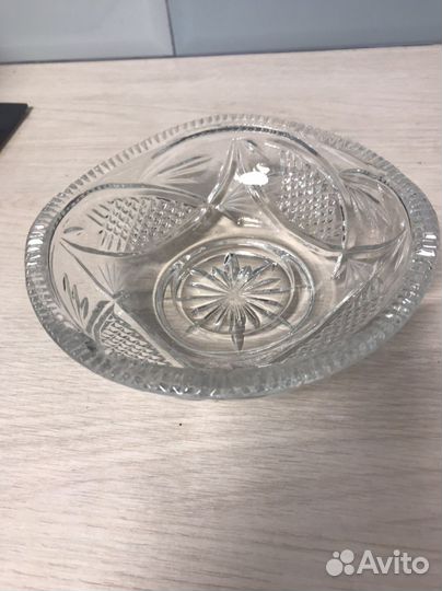 Ваза хрустальная