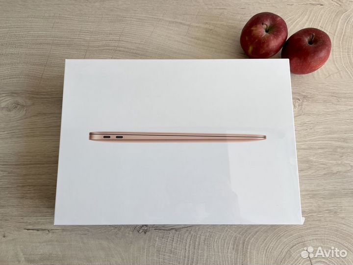 Новый MacBook Air 13'' 2020 M1 8Gb 256Gb Gold RU
