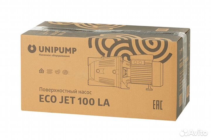 Поверхностный насос Unipump Eco Jet 100 la, 22419