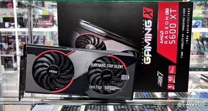 Видеокарта MSI RX 5600 XT Gaming X 6GB/Гарантия