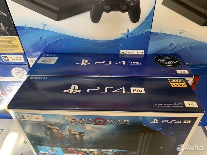 Sony Playstation 4 Pro 1Tb Новая Кредит
