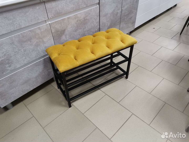 Обувница с мягким сиденьем