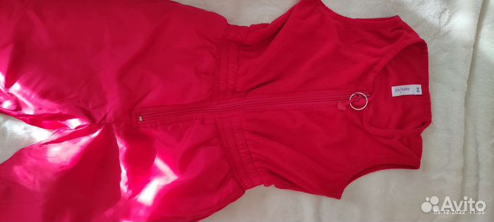 Зимний комбинезон для девочки 98