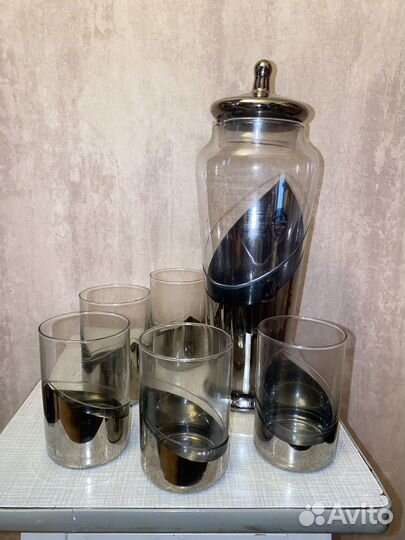 Графин и стаканы, набор