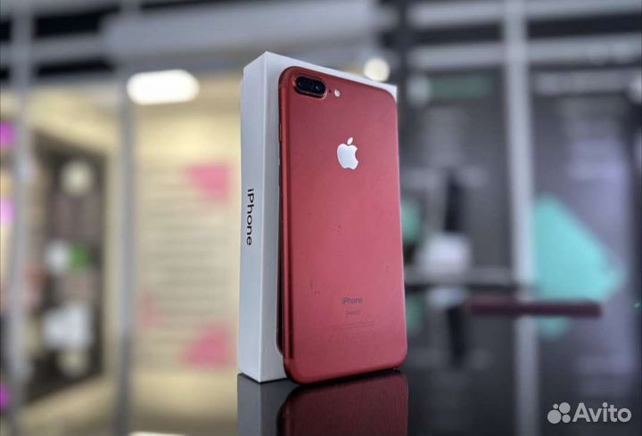 iPhone 7 Plus 128gb Red Идеальное состояние