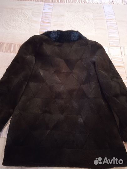 Шуба из стриженной нутрии