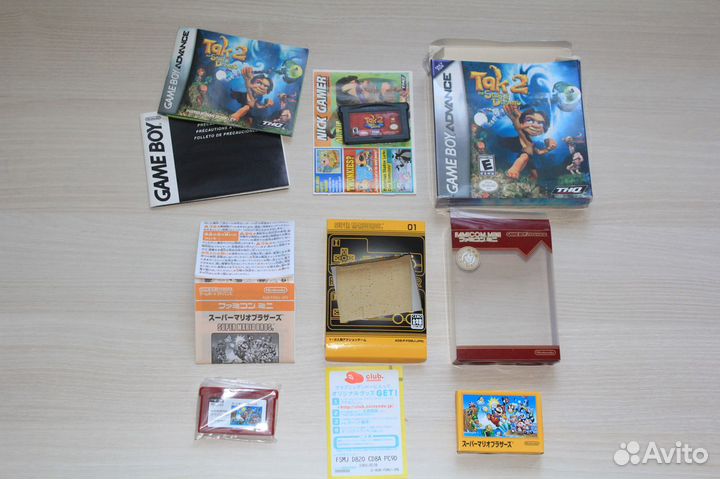 Nintendo GameBoy GBC GBA редкие игры japan