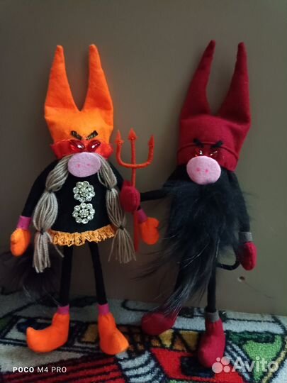 Скандинавские гномы ручной работы