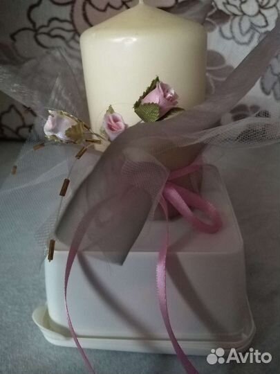 Свеча декоративная ручная работа