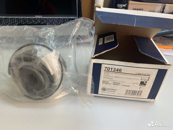 7701465181 комплект подшипника пер ступицы колеса